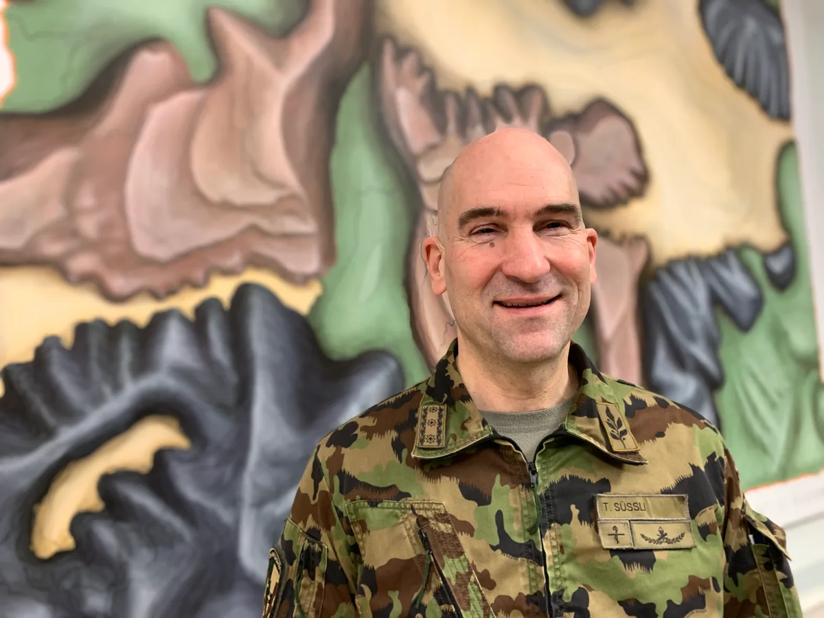 Korpskommandant Thomas Süssli, Chef der Armee, wird dieses Jahr am Ustertag sprechen. Korpskommandant Thomas Süssli, Chef der Armee, in seinem Büro im Bundeshaus Ost.